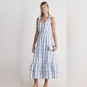 Vineyard Vines Bella Floral Poplin Dress